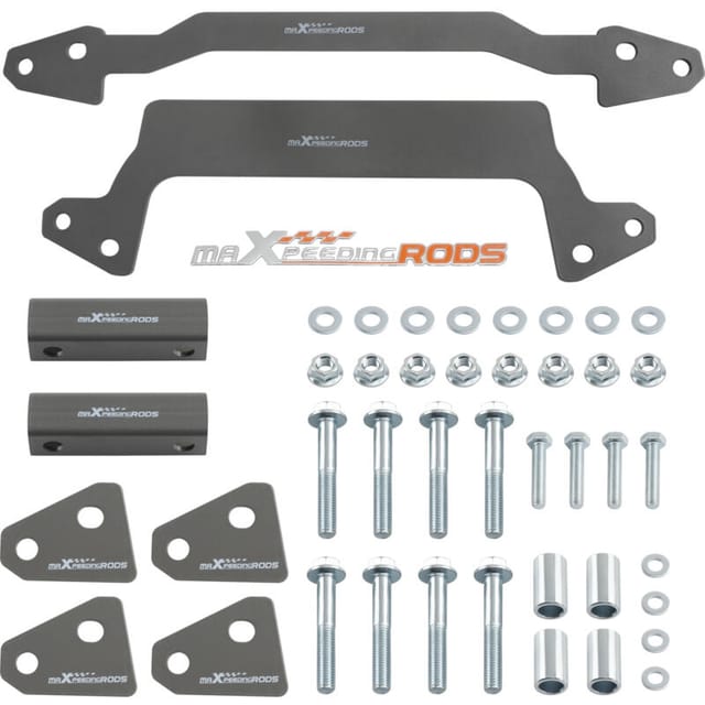Maxpeedingrods - Höherlegung Satz 2' vorne + hinten for Kawasaki Brute Force KVF650 KVF750