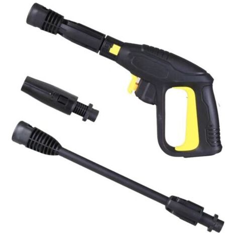 Pistolet De Nettoyeur Haute Pression – Remplaçant Avec Lance Extension, Raccord Rapide, Compatible Karcher K2 K3 K4 K5 K6 K7 (150 Bar / 2175 Psi)