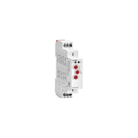 Relais Temporisé 220v Multifonction Grt8-m1 - Relais Temps Cyclique Ac230v Rail Din 35mm, 10 Fonctions Ajustables Pour Applications Industrielles