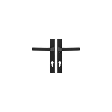 Paire De Poignées Noires Pour Porte – Poignées Intérieures En Bois, Sans Loquet, Design Élégant