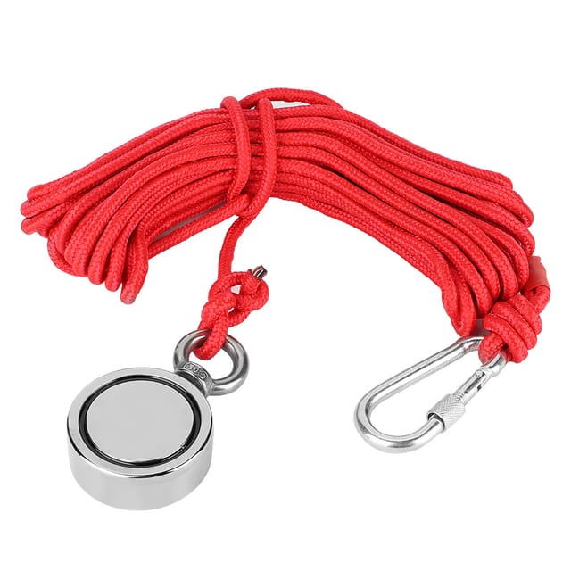 Leistungsstarker 300-kg-Angelmagnet mit 10-Meter-Seil