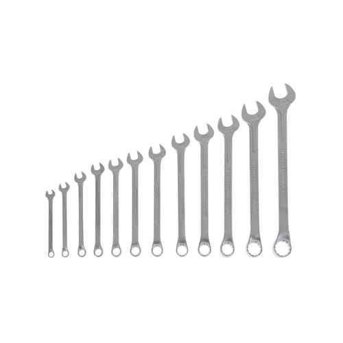 1 B-0112 Ring-Maulschlüssel-Satz 12-teilig 6-19 mm