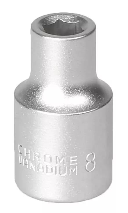 MJW Stecknuss 1/2"" 6-kant 8 mm