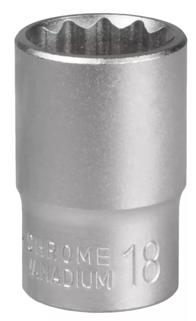 MJW Steckschlüsseleinsatz 1/2" 12-kant 18 mm