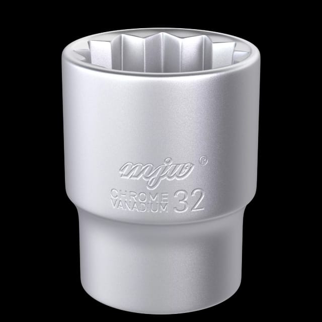 MJW-Stecknuss 3/4"" 12-kant 32 mm