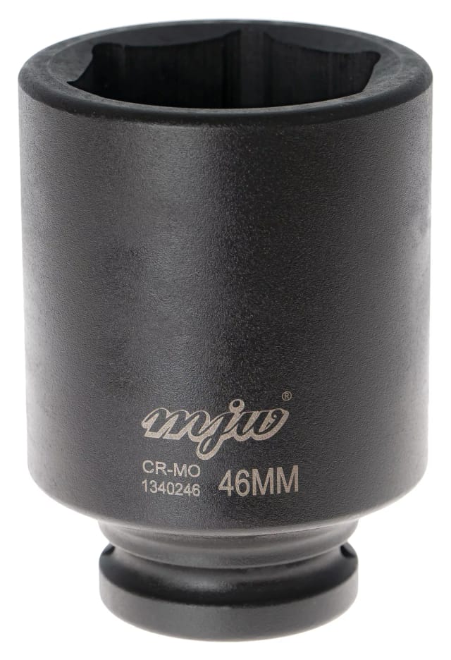 MJW Kraft-Stecknuss 3/4"" 6-kant lang 46 mm
