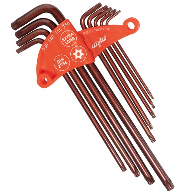 MJW Extra langer TORX-Sechskantsatz mit Loch