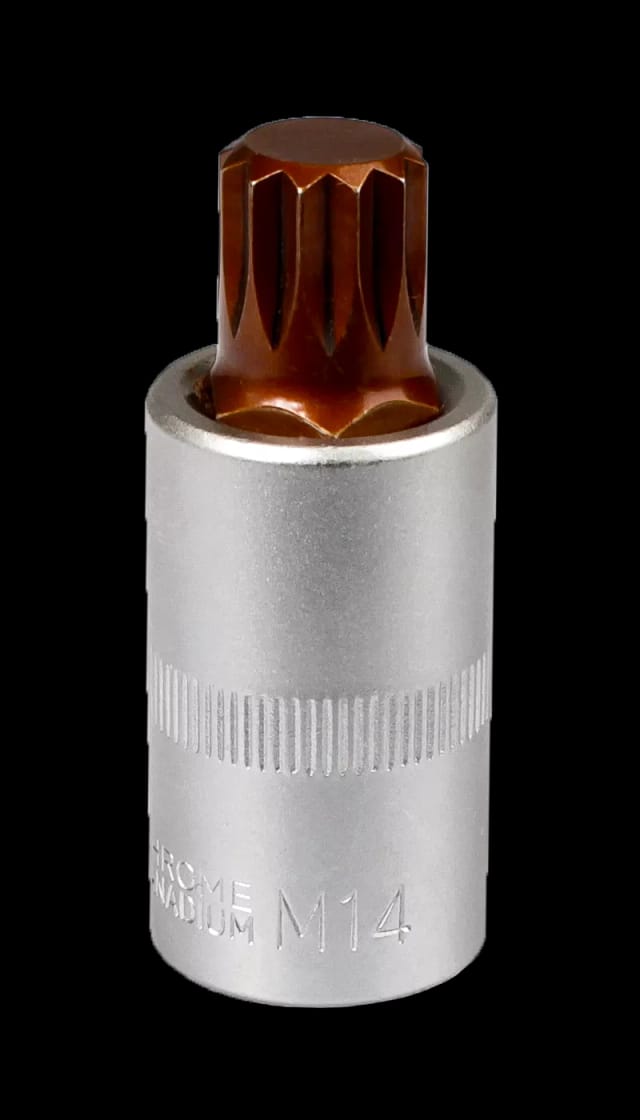 MJW Stecknuss 1/2" SPLINE M14