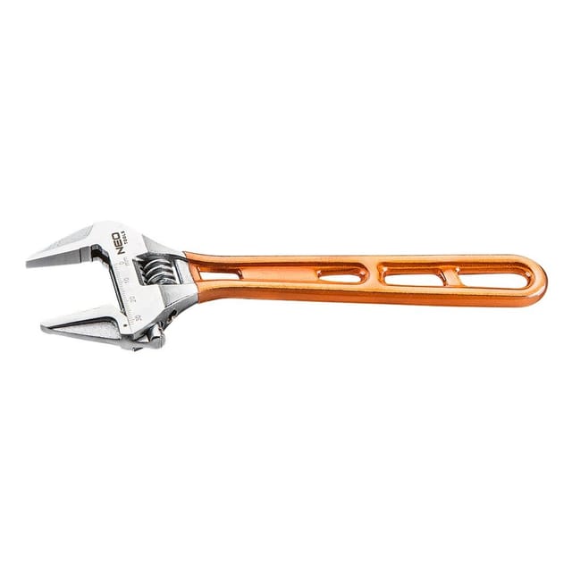 NEO TOOLS Verstellbarer Schraubenschlüssel 205 mm (0–32 mm) – leicht und langlebig