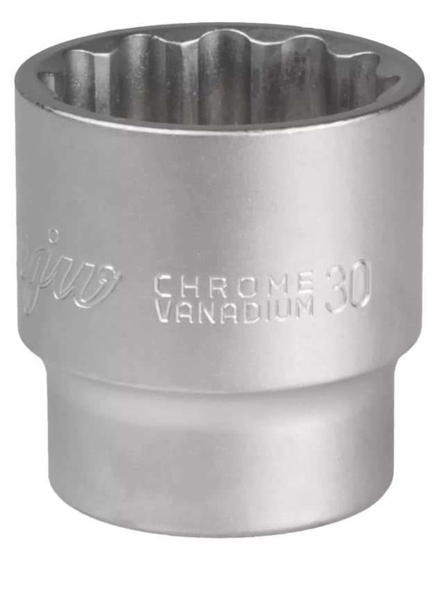 MJW Steckschlüsseleinsatz 1/2" 12-kant 30 mm