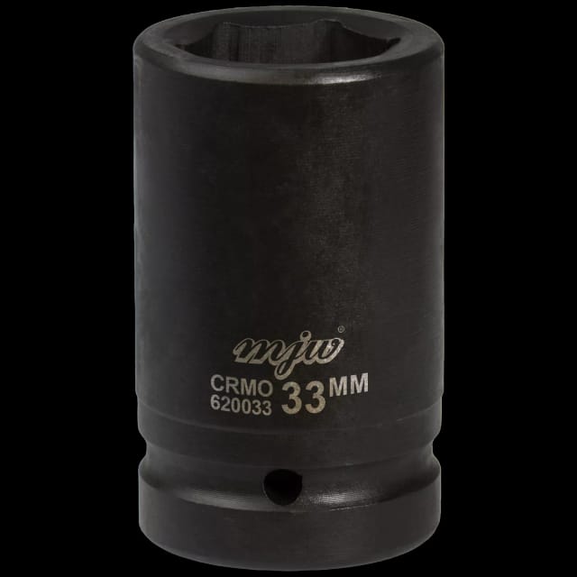 MJW Langer Kraft-Steckschlüsseleinsatz 1"" 6-kant 33 mm