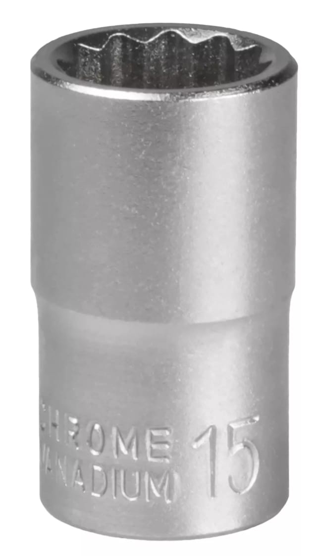 MJW Steckschlüsseleinsatz 1/2" 12-kant 15 mm