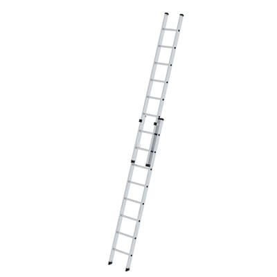 Munk - Günzburger Steigtechnik Sprossen-Schiebeleiter 2tlg. ohne Traverse 2 x 8 Sprossen - 020208