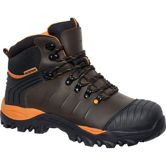 Hohe braune Sicherheitsschuhe montana S3 hi ci src wr Solidur MONTA-38