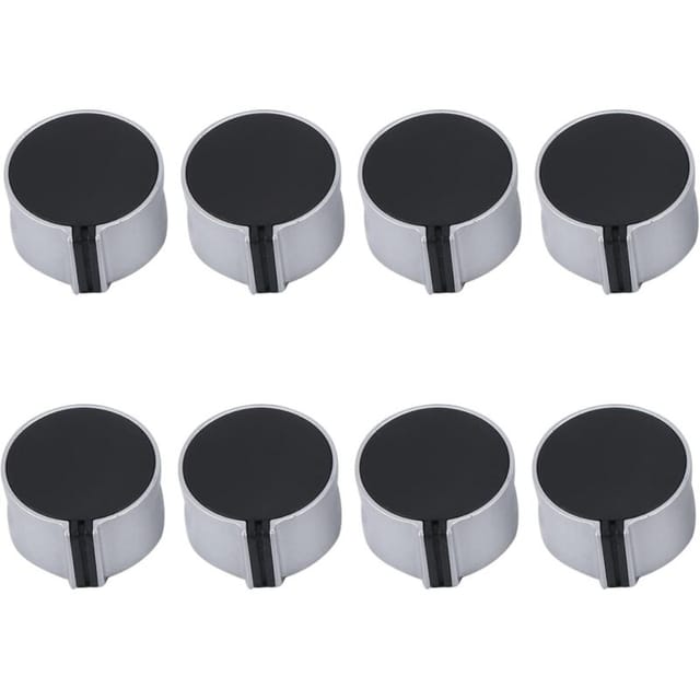 8 Stück Gasherdknöpfe, 8 mm Gasherdknöpfe, Küchenzubehör - Ahlsen