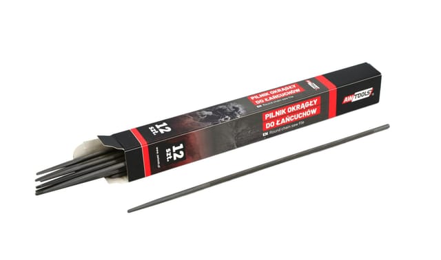 Rundfeilensatz Awtools metallisch 4,5 mm 200 mm