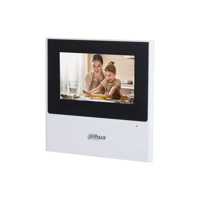 Dahua Technology VTH2611L-WP Video-Zugangssystem 10,9 cm (4.3") Schwarz, Weiß