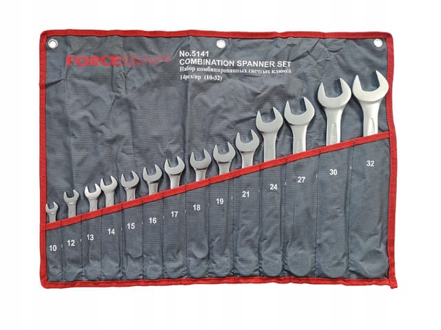 Satz Kombinationsschlüssel 10-32 mm, 14-teilig