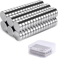 60 Leistungsstarke Neodym-magnete 6x3mm, Mini-magnet-reißzwecken Für Kühlschrank, Tafel, Diy- Und Bastelprojekte