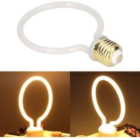 E27 4w Led-lampe, Klarglasfaden, 2700k Warmweißes Licht, 220–240v, Innenbeleuchtung Für Zuhause, Café, Büro
