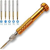 5-in-1 Magnetischer Präzisionsschraubendreher Für Brillen, Smartphones, Tablets Und Uhren, Multifunktionales Reparaturwerkzeug-set