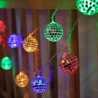 20 Led-lichterkette (3 M), Batteriebetrieben, Für Den Außenbereich, Geeignet Für Garten, Terrasse Und Als Stimmungsvolle Weihnachtsbeleuchtung.