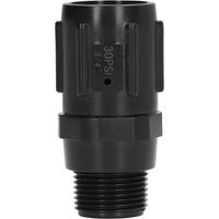 30 Psi G3/4 Druckregler Für Tropfbewässerung, Durchflussbegrenzer Mit Schlauchadapter Für Garten Und Landwirtschaft
