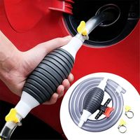 Tragbare Manuelle Saugpumpe Mit 3 M Schlauch, Universell Zum Umpumpen Von Benzin, Diesel Und Anderen Flüssigkeiten, Komfortables Manuelles Pumpen