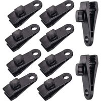 10er-pack Robuste Planenclips, Befestigungsclips Für Zelte Und Markisen, Wasserdicht Und Uv-beständig