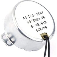 220–240 V Wechselstrom-synchronmotor, 4 W, 5–6 U/min, Rechts-/linkslauf, Für Haushaltsgeräte Und Automatisierung