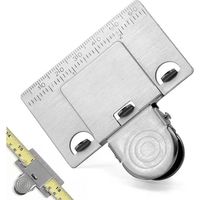 Set Mit 2 Maßbandklemmen, Universelles Präzisionsbefestigungswerkzeug, Genaue Ablesbarkeit, Ideal Für Heimwerkerprojekte
