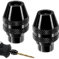 Set Mit 2 Mini-bohrfutteradaptern Für Sds-werkzeuge, Metallschneidzubehör 1/32 Bis 1/8 Zoll, Dremel-kompatibel