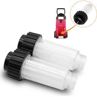 Set Mit 2 Wasserfiltern Inklusive Einsatz (5.731-050.0) Für Hochdruckreiniger, 3/4-zoll-anschluss, Kompatibel Mit Modell 4.730-059.0