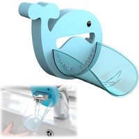 Silikon-wasserhahnverlängerung Für Kinder, Badezimmer- Und Küchenaccessoire, Blauwal-design, Handwaschhilfe