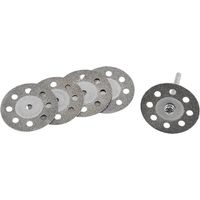 Set Mit 10 Diamanttrennscheiben (30 Mm) Für Rotationswerkzeuge, Inklusive 2 Dornen, Für Präzises Schneiden Von Keramik, Glas Und Metall