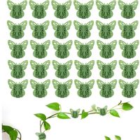 Set Mit 30 Clips Für Kletterpflanzen, Unauffällige Wandhalterungen Zur Befestigung Von Kletterpflanzen, Efeu, Clematis, Für Den Innen- Und Außenbereich