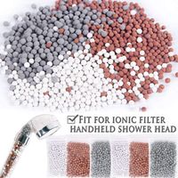 Anti-kalk-duschfilter-set Mit Negativ-ionen-perlen, 6-monats-nachfüllpackung Für Duschkopf, Wasserenthärter Und Wasserreiniger