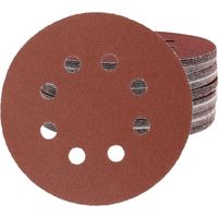 Packung Mit 100 Schleifscheiben (125 Mm), Körnung 220, Zum Schleifen, Polieren Und Entrosten