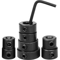 Bohrtiefenanschlag, 8-teiliges Set Verstellbarer Spannringe 3–16 Mm Mit Innensechskantschlüssel, Präzisionspositionierungszubehör