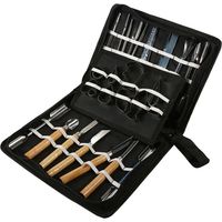 46-teiliges Gemüse- Und Obstschnitzset, Tragbare Küchenmesser, Schneidwerkzeuge Für Lebensmittel, Multifunktionsschere
