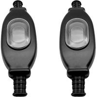 Ip65 Wasserdichter Netzkabelschalter, 250 V, Staub- Und Wasserbeständig, Für Transformatoren Und Beleuchtung, 2er-pack