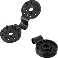 10er-pack Schattierungsnetzclips, Wiederverwendbare Kunststoffbefestigungen Für Gartenplanen, Robuste Knotenbinder Für Sonnenschirme Und Sonnenschutz