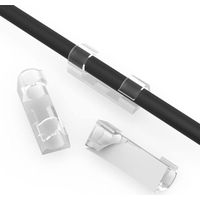 40 Selbstklebende Kabelclips, Organizer Für Büro, Haushalt Und Auto, Kabelmanagement