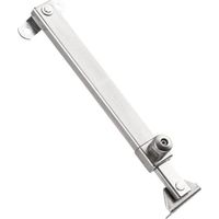 Verstellbarer Fensteröffnungsbegrenzer Mit Verriegelung, Zinklegierung Und Edelstahl, Pvc-, Aluminium- Und Stahlbeschläge, 2 Optionen