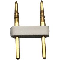 2-poliger Stecker Für 220-v-wechselstrom-led-streifen (monochrom), Alle 25/100 Cm Kürzbar, 10er-packung