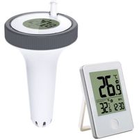 Digitales Thermometer Für Schwimmbäder Und Whirlpools, Gut Lesbares Lcd-display, Präzise Wassertemperaturmessung, Ideal Für Whirlpools Und Badewannen