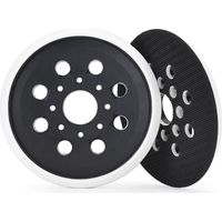 Set Mit 2 Klett-schleifpads (125 Mm), 8 Löcher, Kompatibel Mit Bosch Pex 300 Ae Und 400 Ae Exzenterschleifern