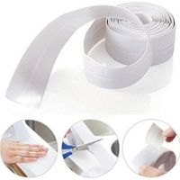 Weißes 3,8 Cm Breites Silikon-dichtungsband, Schimmelresistent, Wasserdicht, Für Bad Und Küche, Zur Abdichtung Von Badewanne Und Toilette.