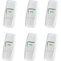 Set Mit 6 Zugschaltern Für Lampen, Torpedoschalter, Ersatz Für Tisch- Und Nachttischlampen, 3 X 6,5 Cm