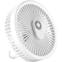 Wiederaufladbarer Usb-tischventilator, 3 Geschwindigkeitsstufen, Leistungsstark Und Tragbar, Leise – Ideal Für Schlafzimmer, Büro Und Zuhause.